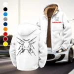 SUV Winter Fleece Jacket, Thermal Winter Fleece HVN1450HO - White