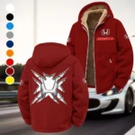 SUV Winter Fleece Jacket, Thermal Winter Fleece HVN1450HO - Wine