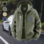 Trail Explorer Fleece Windbreaker Jacket, Outdoor Activity Defense HVN1450HU - Green