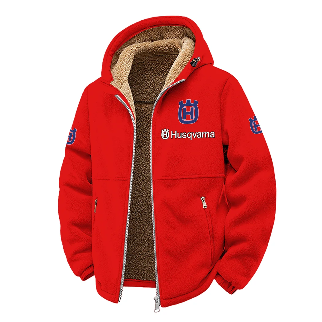 Trail Explorer Winter Fleece Jacket, Arctic Expedition Fleece HVN1450HU - Red - Image 2