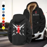 Utility Tractor Winter Fleece Jacket, Extreme Cold Fleece Coat HVN1450IH - Black