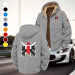 Utility Tractor Winter Fleece Jacket, Extreme Cold Fleece Coat HVN1450IH - Grey
