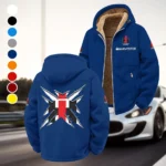 Utility Tractor Winter Fleece Jacket, Extreme Cold Fleece Coat HVN1450IH - Navy