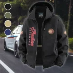 Timeless Road Bike Fleece Windbreaker Jacket, Insulated Windbreaker Fleece HVN1450IM - Black