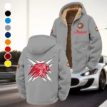 Timeless Road Bike Winter Fleece Jacket, Insulated Sport Hoody HVN1450IM - Grey