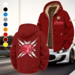 Timeless Road Bike Winter Fleece Jacket, Insulated Sport Hoody HVN1450IM - Wine