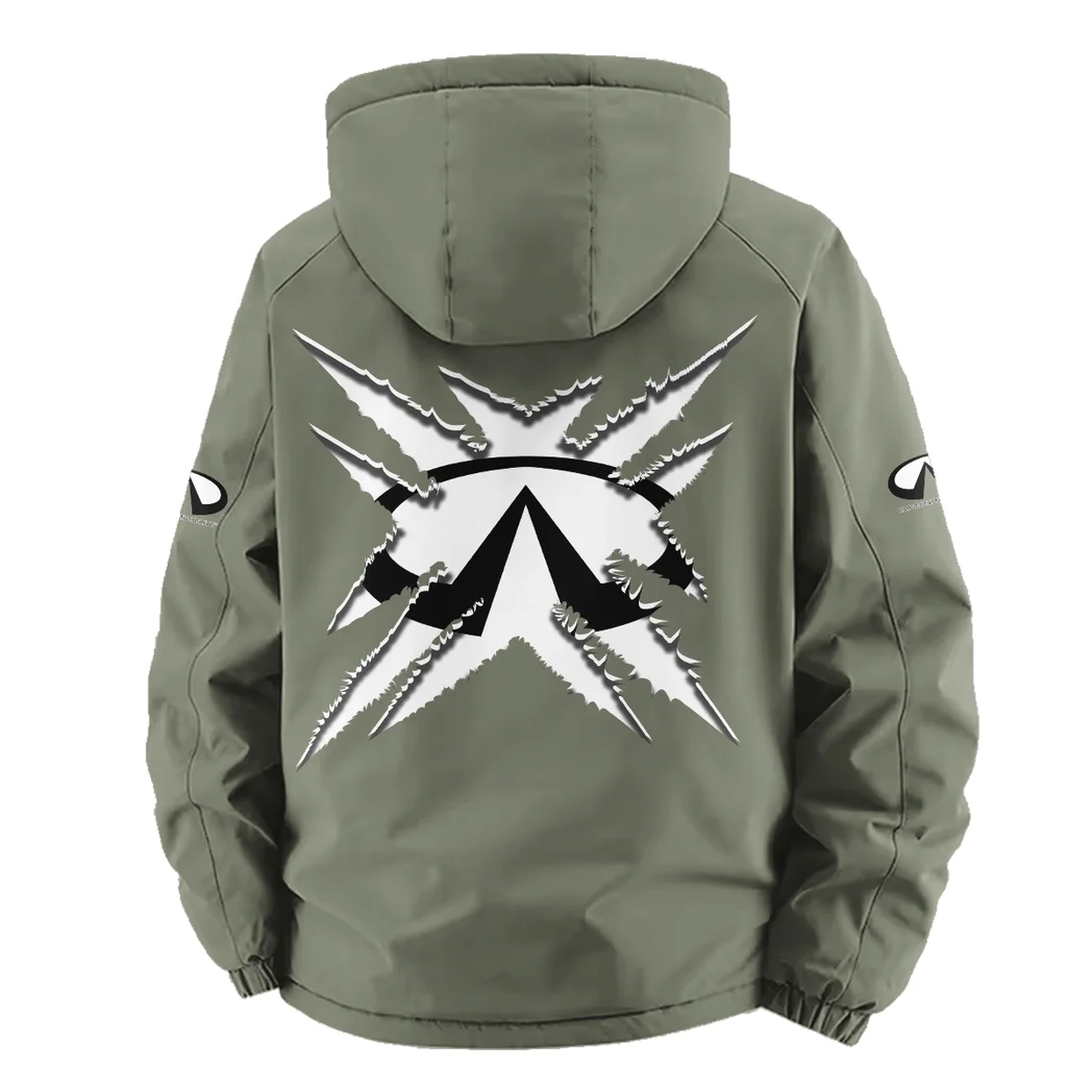 Performance Coupe Fleece Windbreaker Jacket, All-Weather Fleece Shield HVN1450IN - Green - Image 4
