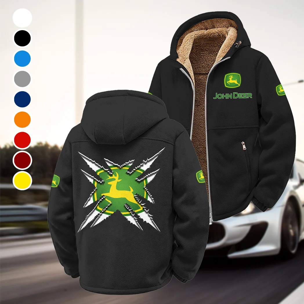 Farming Vehicle Winter Fleece Jacket, Deep Winter Comfort Fleece HVN1450JD - Black