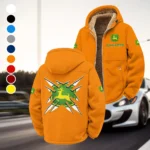 Farming Vehicle Winter Fleece Jacket, Deep Winter Comfort Fleece HVN1450JD - Orange