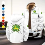 Farming Vehicle Winter Fleece Jacket, Deep Winter Comfort Fleece HVN1450JD - White