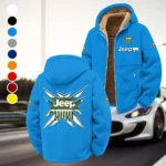 4x4 Vehicle Maker Winter Fleece Jacket, Polar Climate Fleece HVN1450JE - Cyan