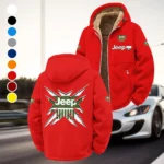 4x4 Vehicle Maker Winter Fleece Jacket, Polar Climate Fleece HVN1450JE - Red