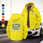 4x4 Vehicle Maker Winter Fleece Jacket, Polar Climate Fleece HVN1450JE - Yellow