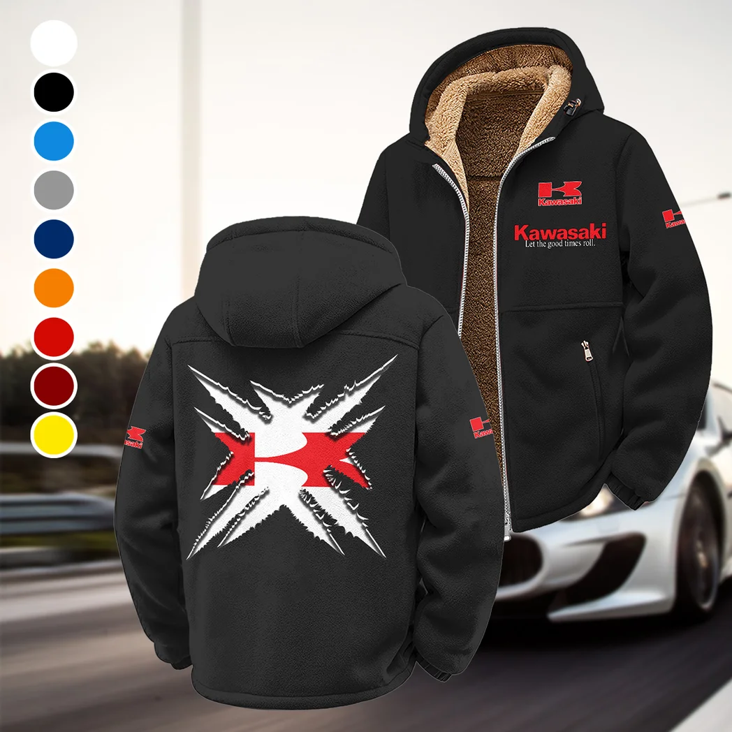 Performance Motorcycle Winter Fleece Jacket, Essential Winter Warmth HVN1450KA - Black