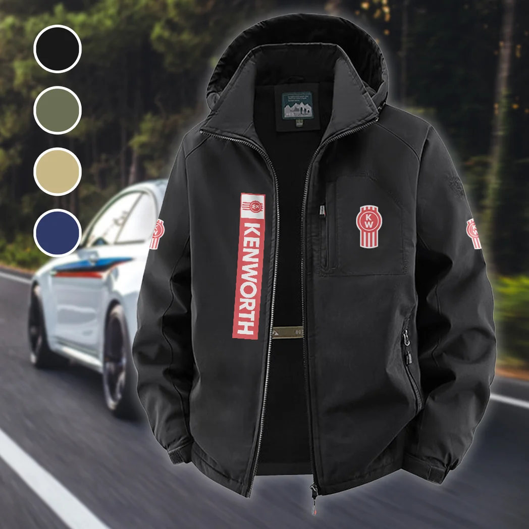 Industrial Hauler Fleece Windbreaker Jacket, Essential Cold & Wind Barrier HVN1450KE - Black