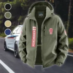 Industrial Hauler Fleece Windbreaker Jacket, Essential Cold & Wind Barrier HVN1450KE - Green