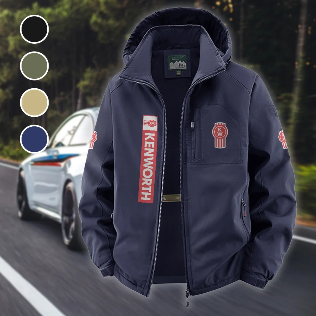 Industrial Hauler Fleece Windbreaker Jacket, Essential Cold & Wind Barrier HVN1450KE - Navy