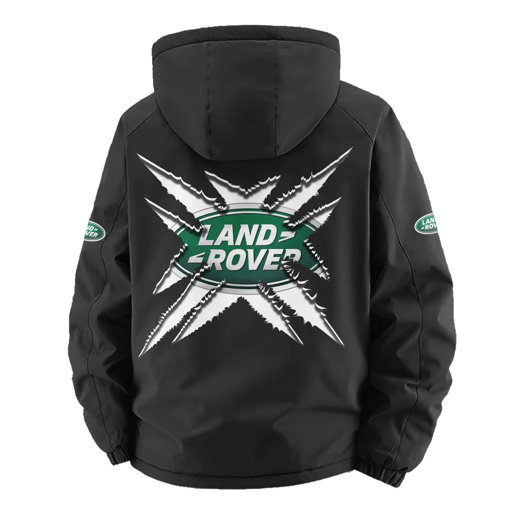 Rugged Terrain Auto Brand Fleece Windbreaker Jacket, Weather-Guard Fleece HVN1450LR - Black - Image 4
