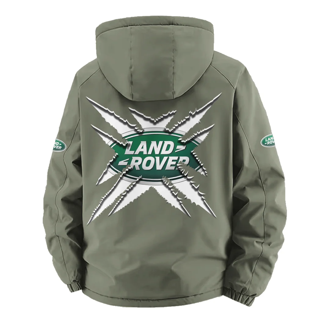 Rugged Terrain Auto Brand Fleece Windbreaker Jacket, Weather-Guard Fleece HVN1450LR - Green - Image 4