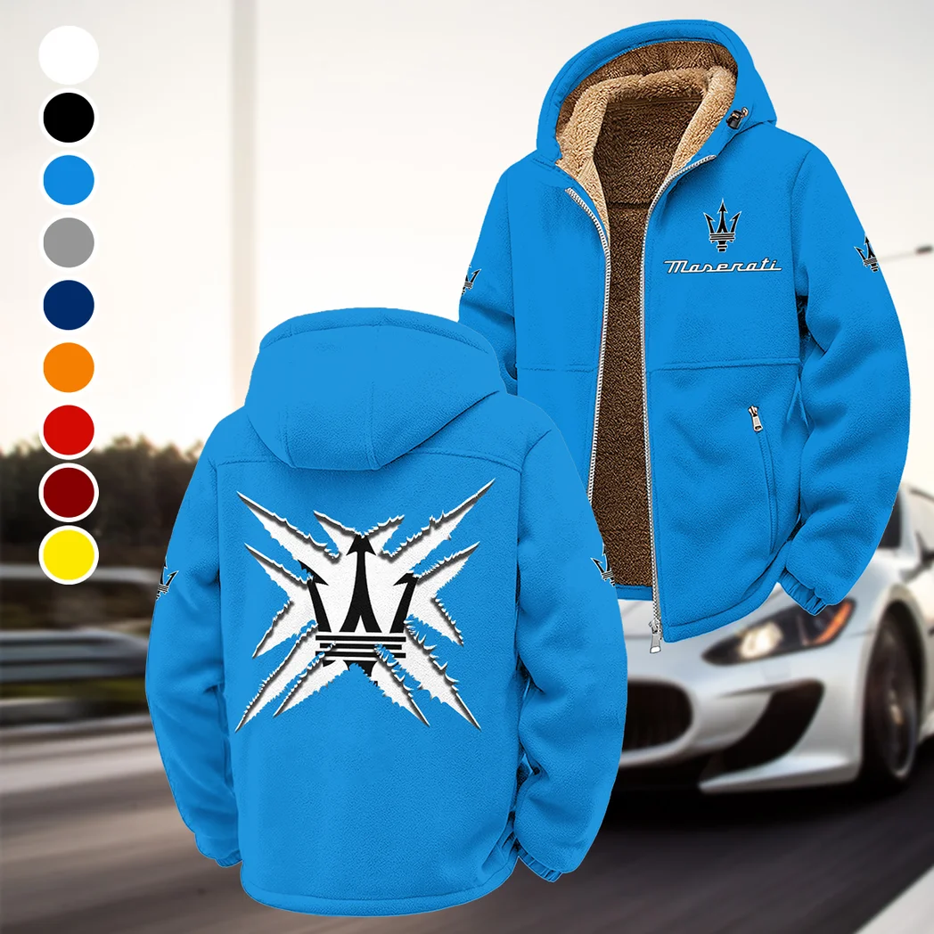 Supercar Winter Fleece Jacket, Multi-Sport Winter Layer HVN1450MA - Cyan