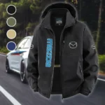 Crossover SUV Fleece Windbreaker Jacket, High-Output Training Jacket HVN1450MA - Black
