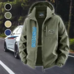 Crossover SUV Fleece Windbreaker Jacket, High-Output Training Jacket HVN1450MA - Green