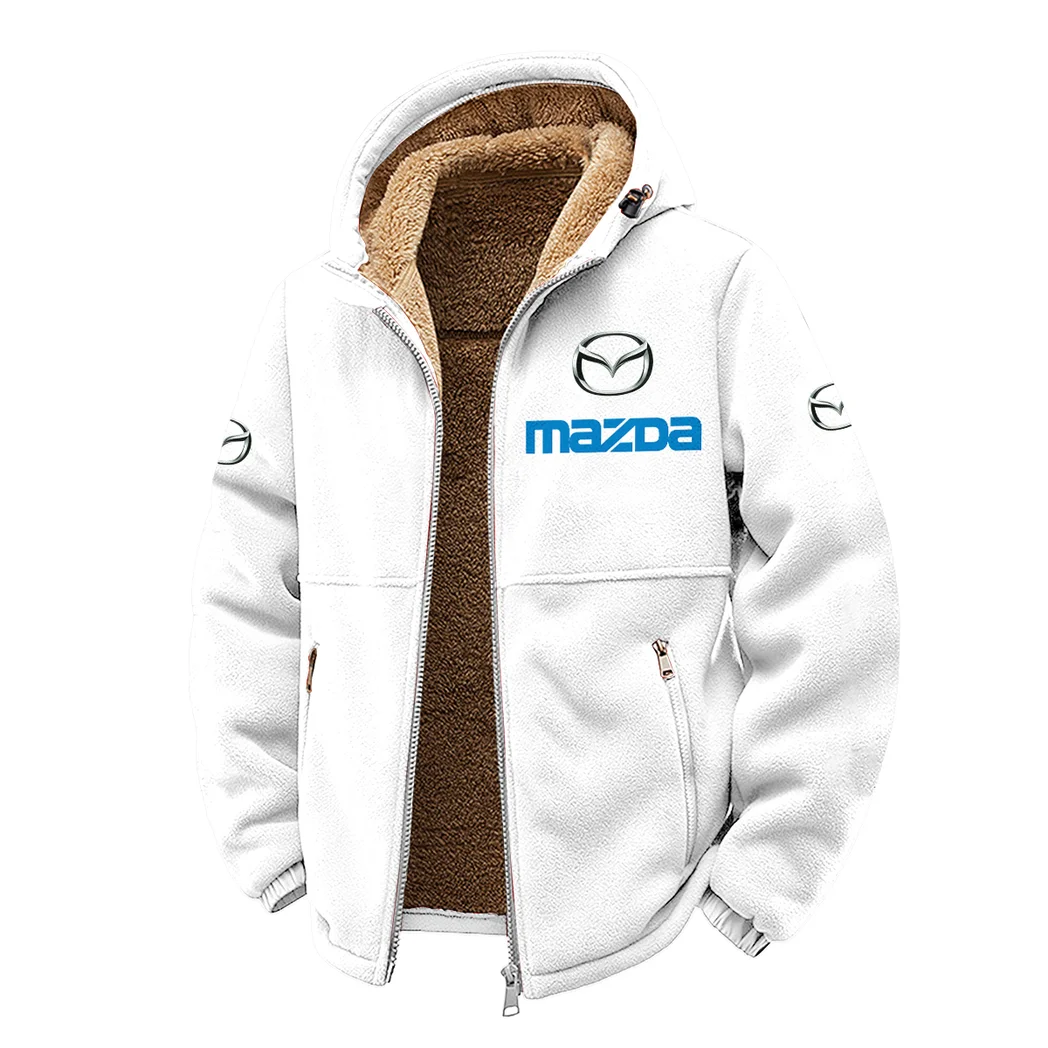 Crossover SUV Winter Fleece Jacket, Technical Mid-Layer Jacket HVN1450MA - White - Image 2