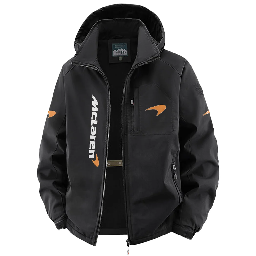 Speed Legend Fleece Windbreaker Jacket, Performance Barrier Jacket HVN1450MC - Black - Image 2