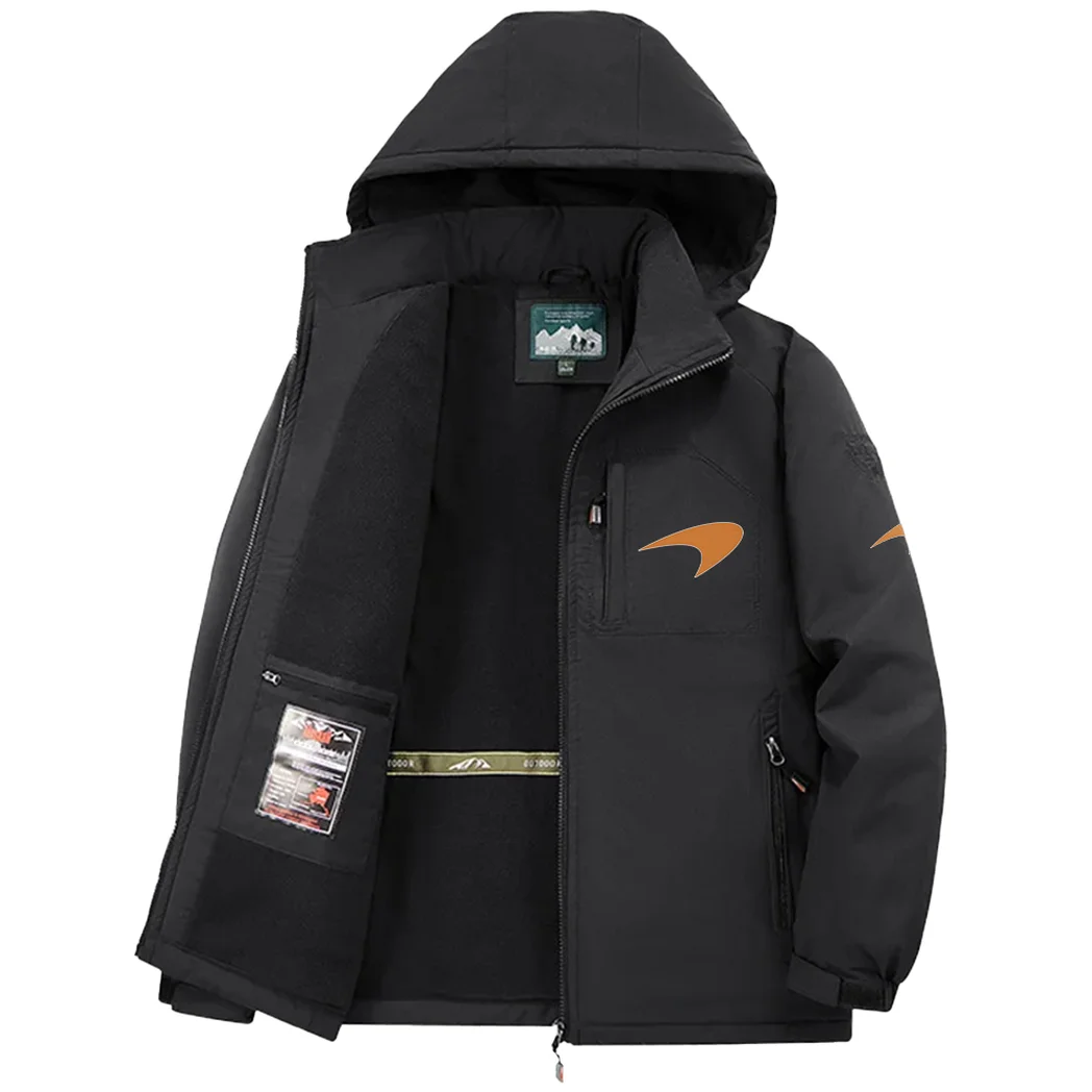 Speed Legend Fleece Windbreaker Jacket, Performance Barrier Jacket HVN1450MC - Black - Image 3