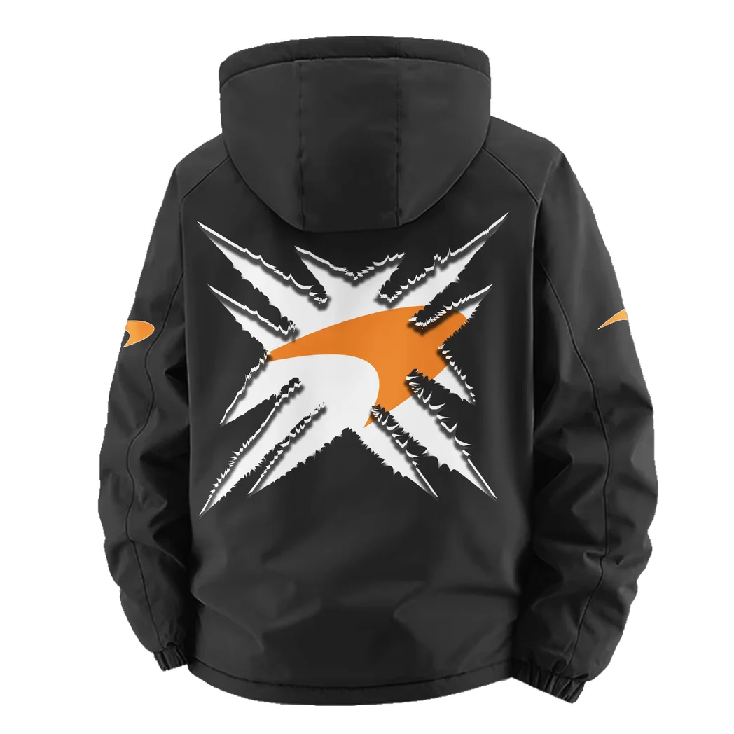 Speed Legend Fleece Windbreaker Jacket, Performance Barrier Jacket HVN1450MC - Black - Image 4