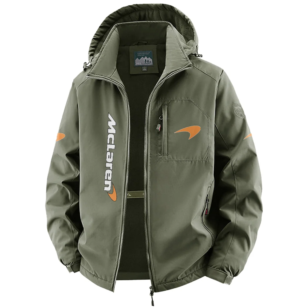 Speed Legend Fleece Windbreaker Jacket, Performance Barrier Jacket HVN1450MC - Green - Image 2
