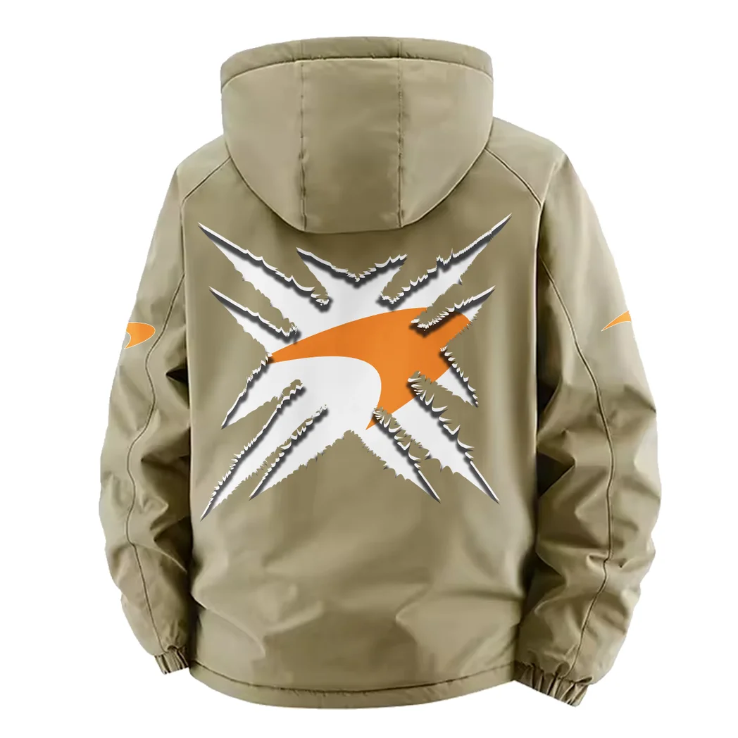Speed Legend Fleece Windbreaker Jacket, Performance Barrier Jacket HVN1450MC - Khaki - Image 4