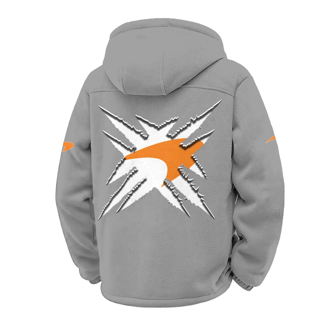 Speed Legend Winter Fleece Jacket, Snow-Ready Active Fleece HVN1450MC - Grey - Image 3