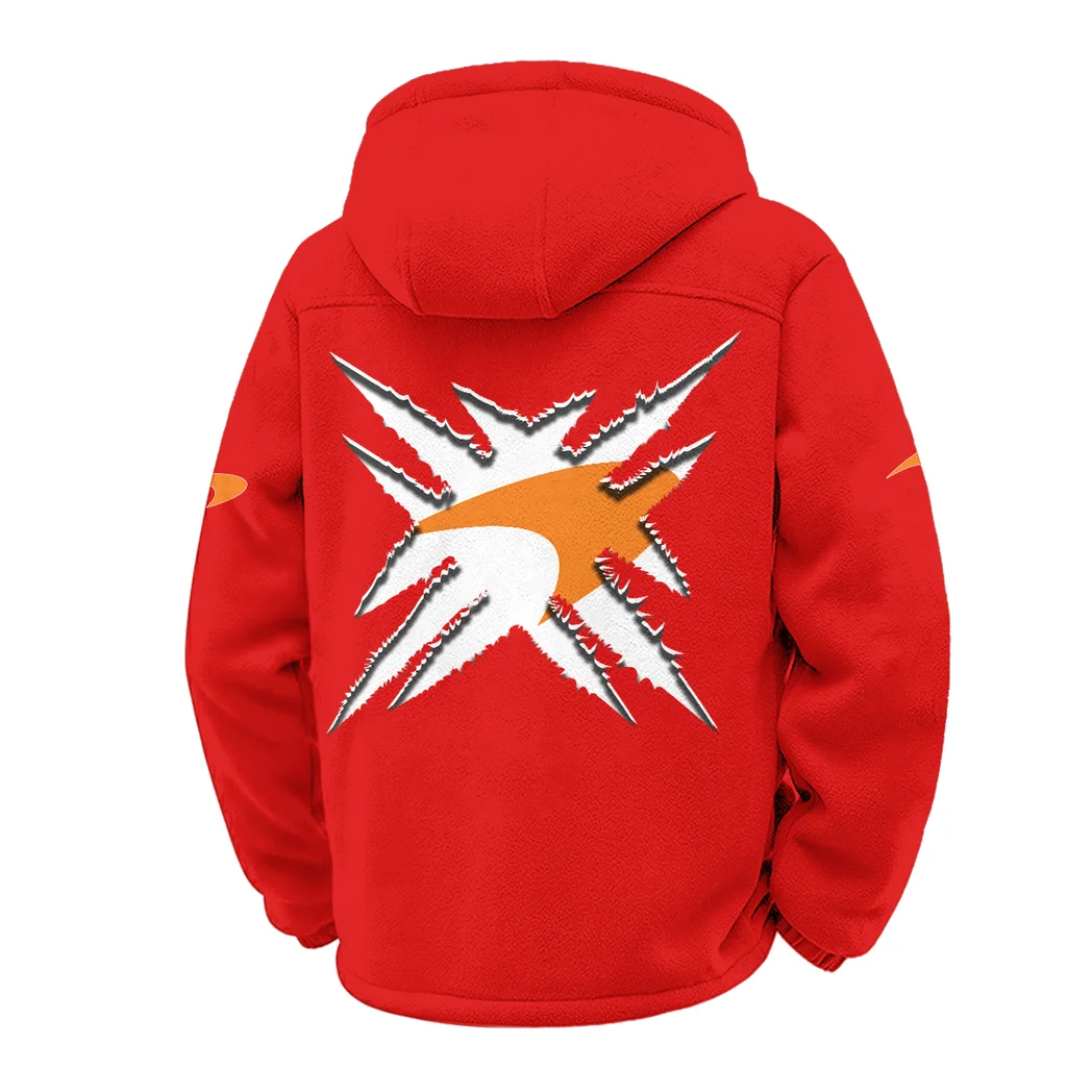 Speed Legend Winter Fleece Jacket, Snow-Ready Active Fleece HVN1450MC - Red - Image 3