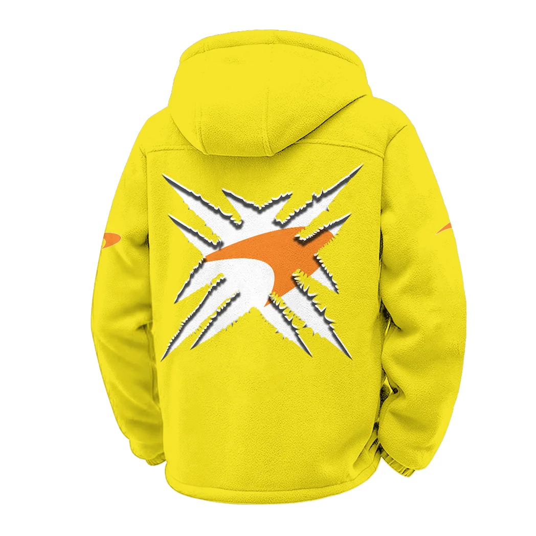 Speed Legend Winter Fleece Jacket, Snow-Ready Active Fleece HVN1450MC - Yellow - Image 3