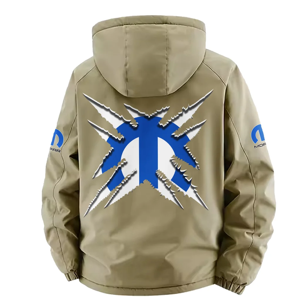 Powertrain Upgrades Fleece Windbreaker Jacket, Endurance Sport Barrier HVN1450MO - Khaki - Image 4