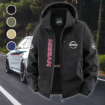 Crossover SUV Fleece Windbreaker Jacket, Cold-Air Cycling Shell HVN1450NI - Black