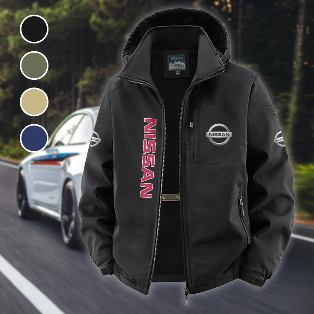Crossover SUV Fleece Windbreaker Jacket, Cold-Air Cycling Shell HVN1450NI - Black