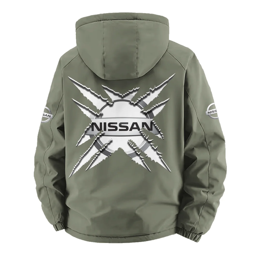 Crossover SUV Fleece Windbreaker Jacket, Cold-Air Cycling Shell HVN1450NI - Green - Image 4