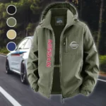 Crossover SUV Fleece Windbreaker Jacket, Cold-Air Cycling Shell HVN1450NI - Green
