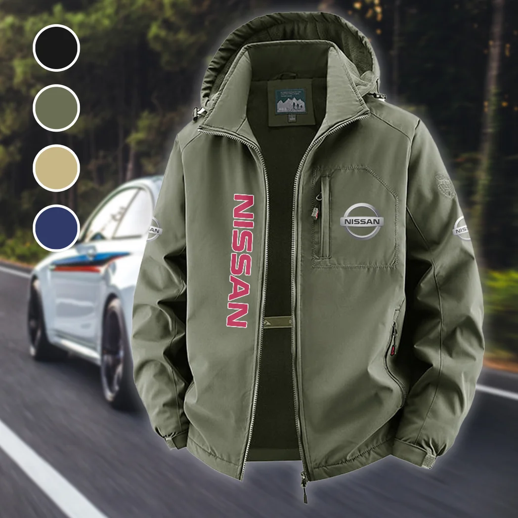 Crossover SUV Fleece Windbreaker Jacket, Cold-Air Cycling Shell HVN1450NI - Green