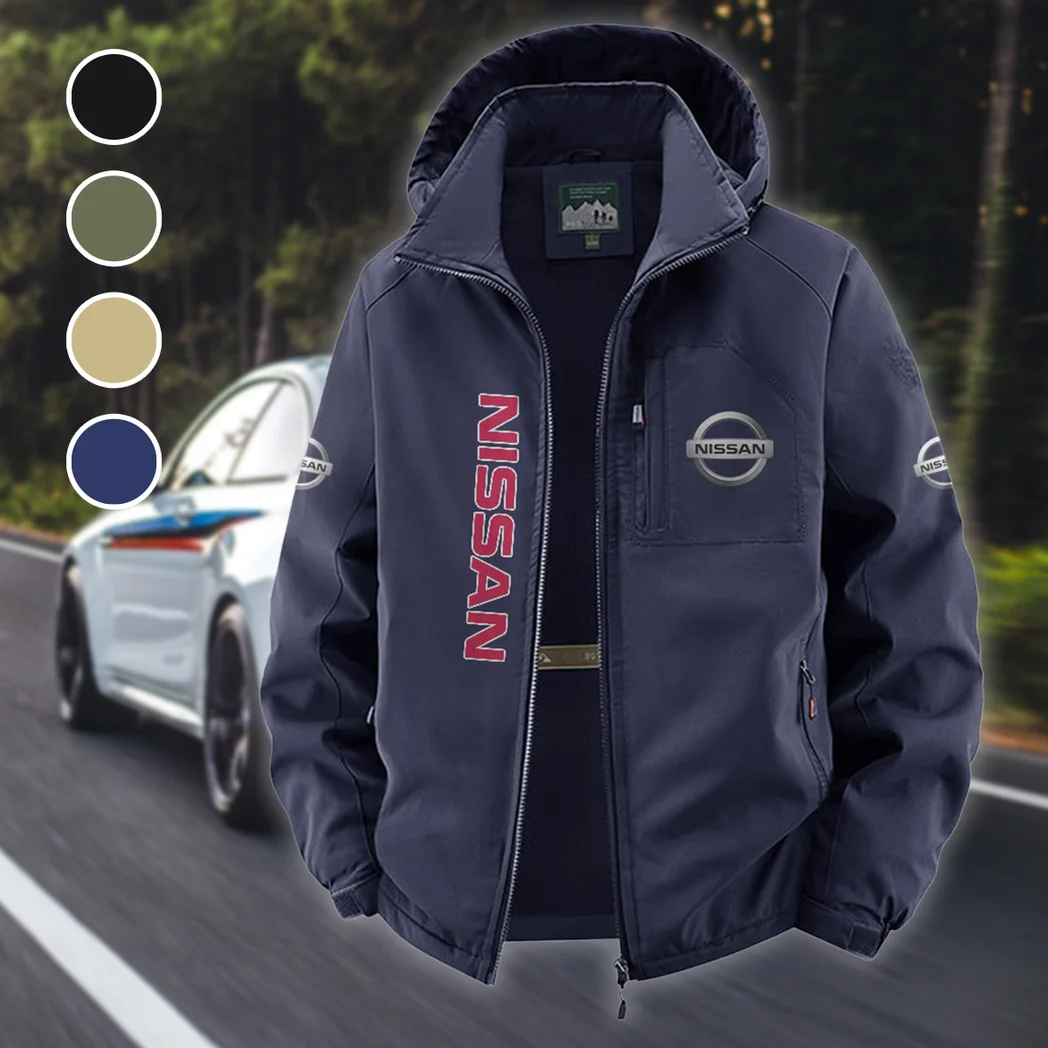 Crossover SUV Fleece Windbreaker Jacket, Cold-Air Cycling Shell HVN1450NI - Navy