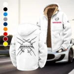 Crossover SUV Winter Fleece Jacket, Cross-Training Thermal Zip HVN1450NI - White