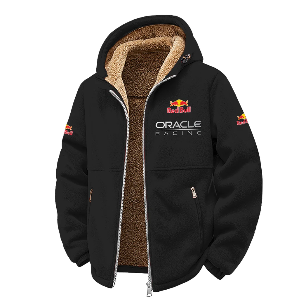 Rising Beat Winter Fleece Jacket, Ski & Snowboard Mid-Layer HVN1450NY - Black - Image 2
