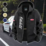 Tractor-Trailer Fleece Windbreaker Jacket, Mountain Ascent Windbreaker HVN1450PE - Black