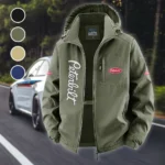 Tractor-Trailer Fleece Windbreaker Jacket, Mountain Ascent Windbreaker HVN1450PE - Green