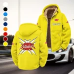 Tractor-Trailer Winter Fleece Jacket, Winter Endurance Jacket HVN1450PE - Yellow