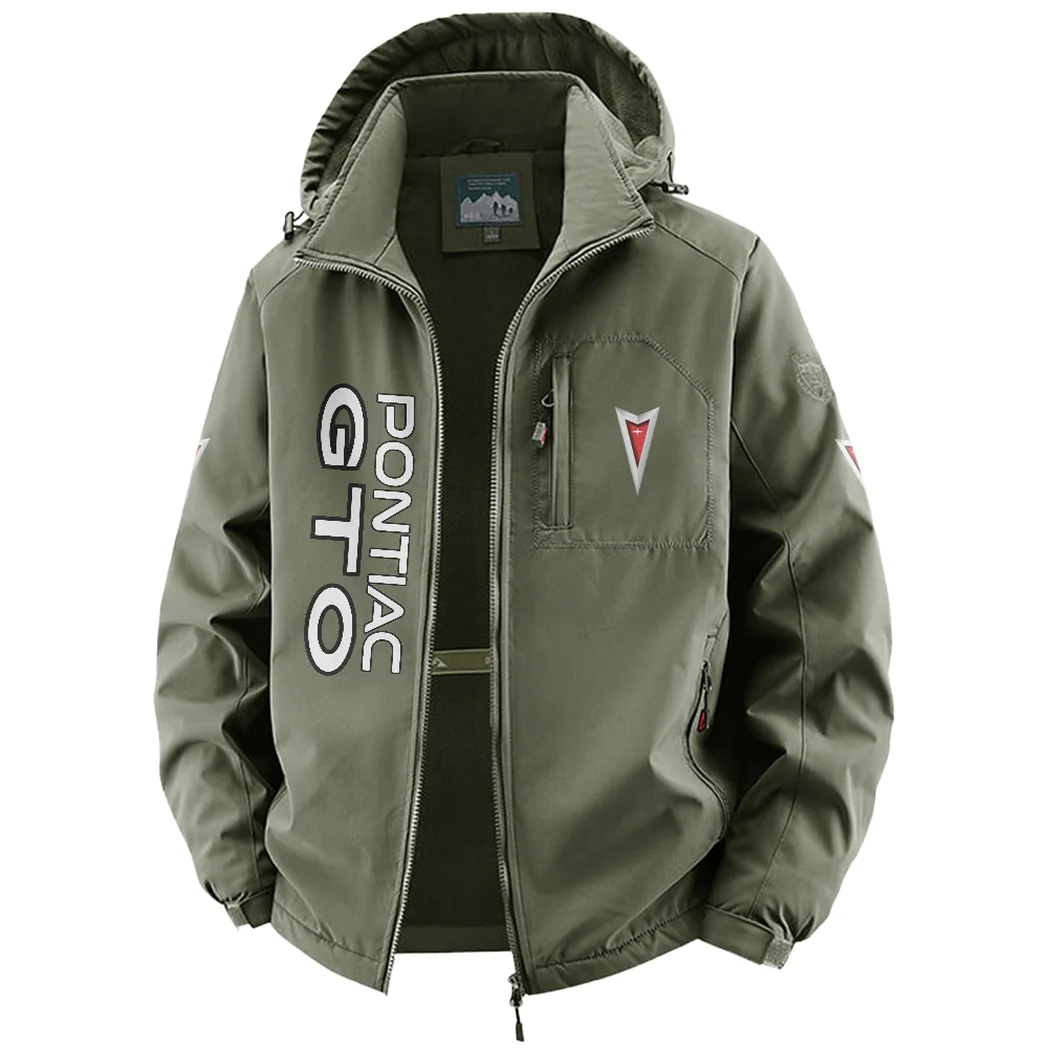 Racing Icon Fleece Windbreaker Jacket, Cross-Training Wind Shell HVN1450PG - Green - Image 2