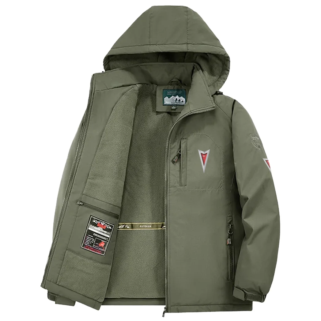 Racing Icon Fleece Windbreaker Jacket, Cross-Training Wind Shell HVN1450PG - Green - Image 3