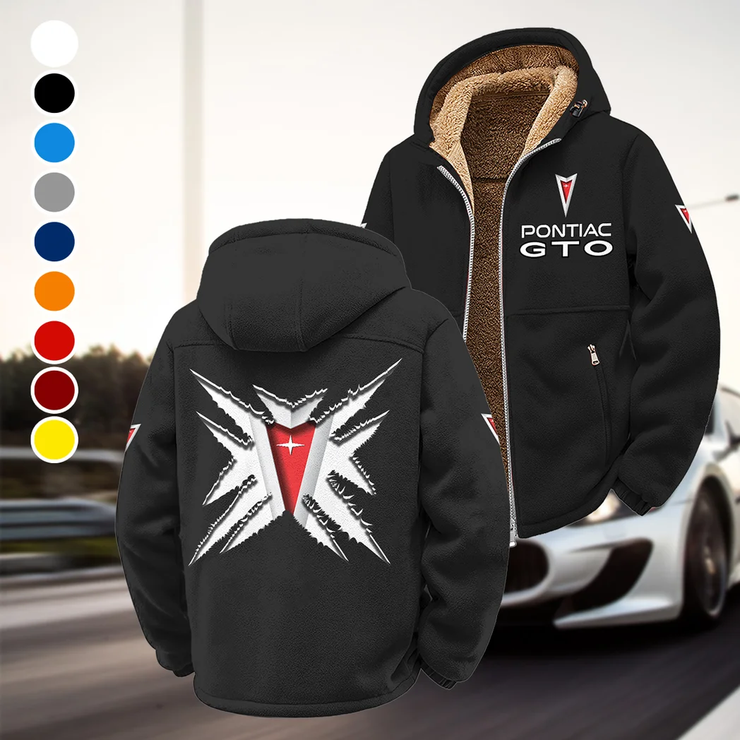 Racing Icon Winter Fleece Jacket, Ultra-Soft Fleece Shell HVN1450PG - Black